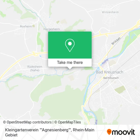 Карта Kleingartenverein ""Agnesienberg""