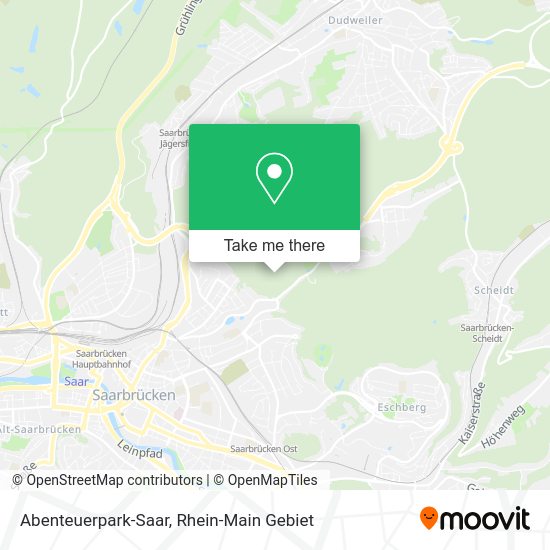 Карта Abenteuerpark-Saar
