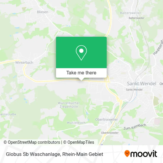 Карта Globus Sb Waschanlage