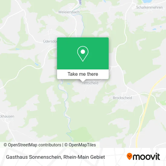 Карта Gasthaus Sonnenschein