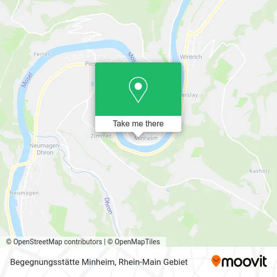 Begegnungsstätte Minheim map