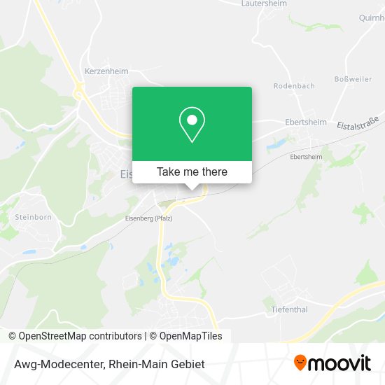 Awg-Modecenter map