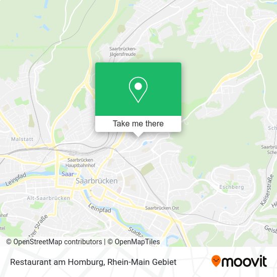 Карта Restaurant am Homburg