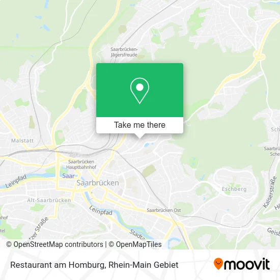 Карта Restaurant am Homburg