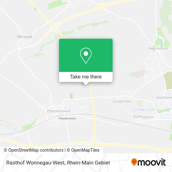 Карта Rasthof Wonnegau-West