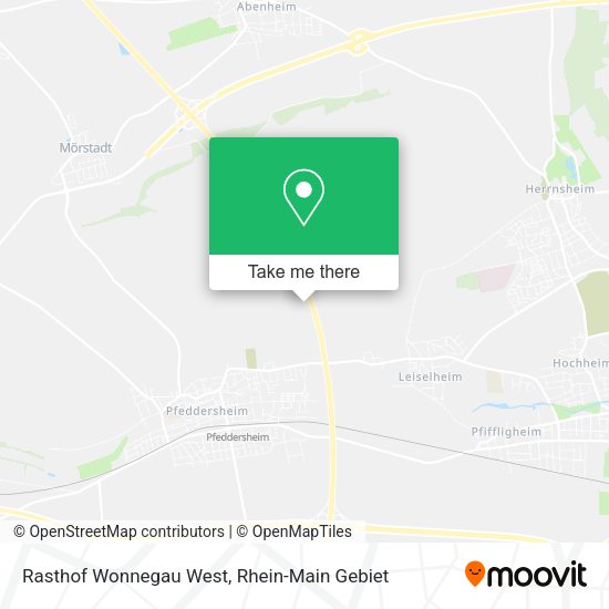 Карта Rasthof Wonnegau West