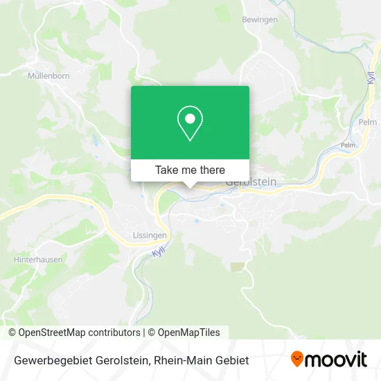 Карта Gewerbegebiet Gerolstein