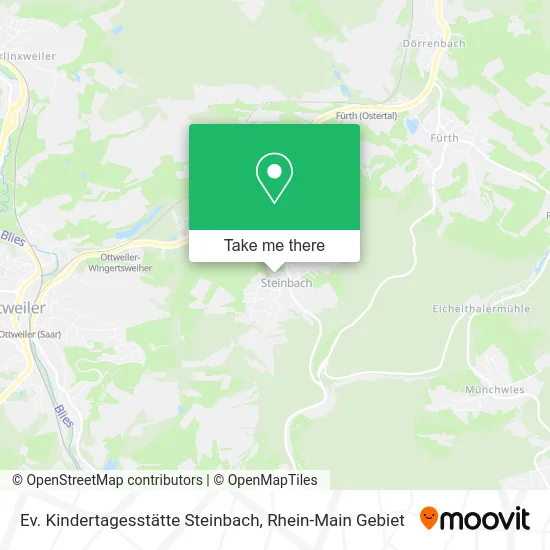 Карта Ev. Kindertagesstätte Steinbach