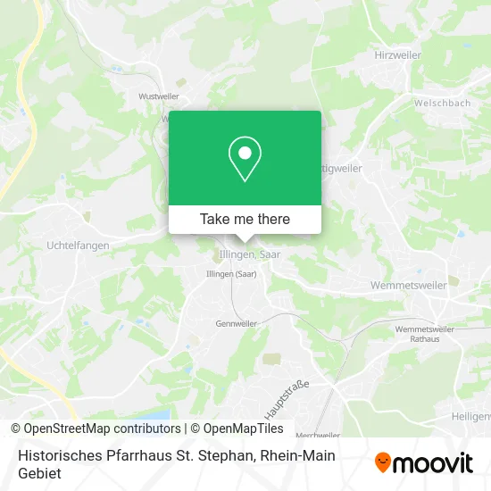 Карта Historisches Pfarrhaus St. Stephan