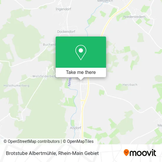 Карта Brotstube Albertmühle