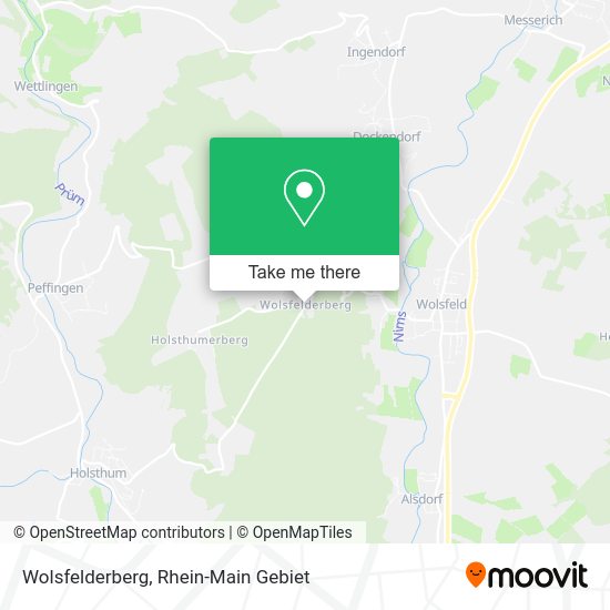 Карта Wolsfelderberg