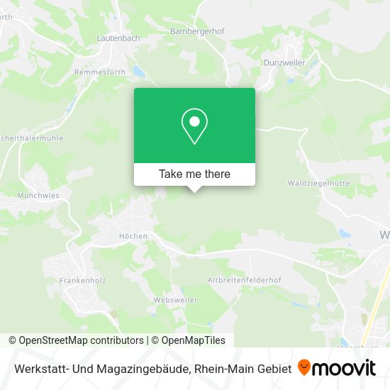 Карта Werkstatt- Und Magazingebäude