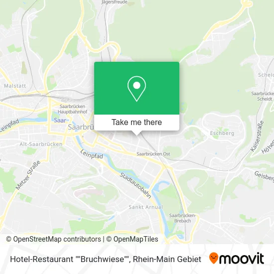 Карта Hotel-Restaurant ""Bruchwiese""