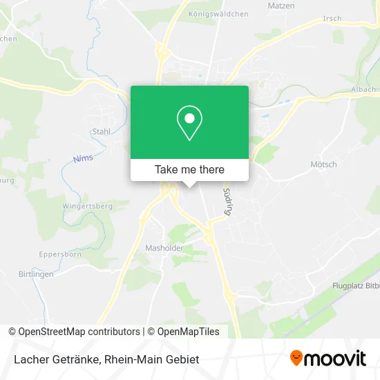 Карта Lacher Getränke