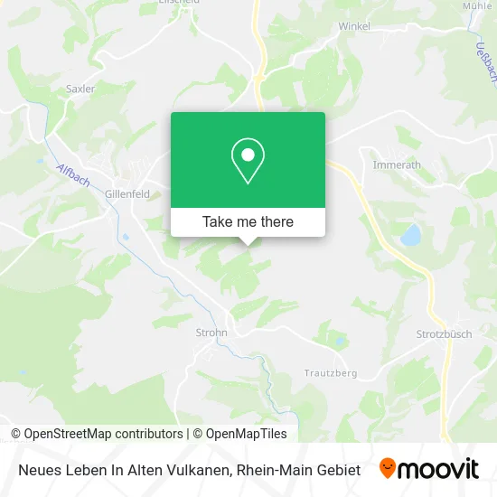 Карта Neues Leben In Alten Vulkanen