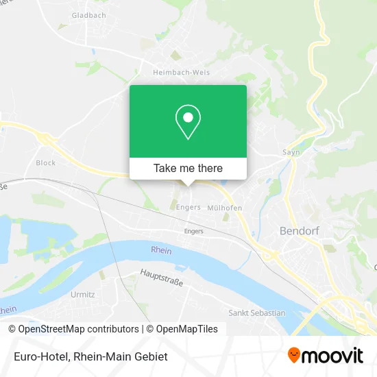 Карта Euro-Hotel