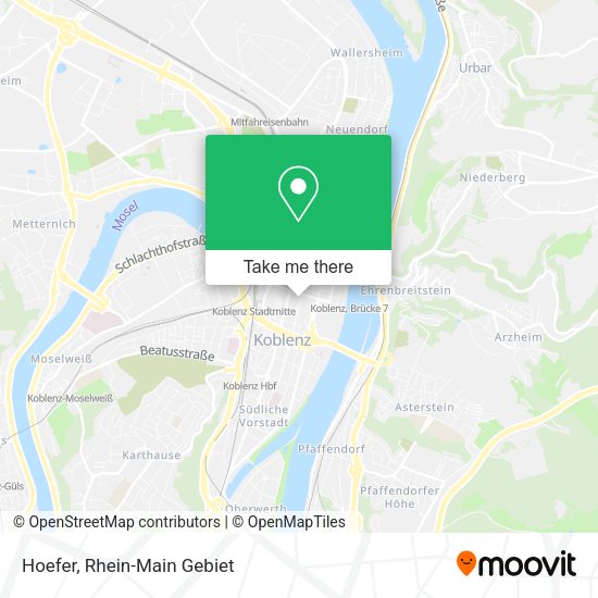 Карта Hoefer