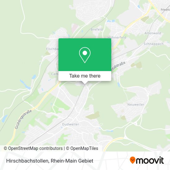 Карта Hirschbachstollen
