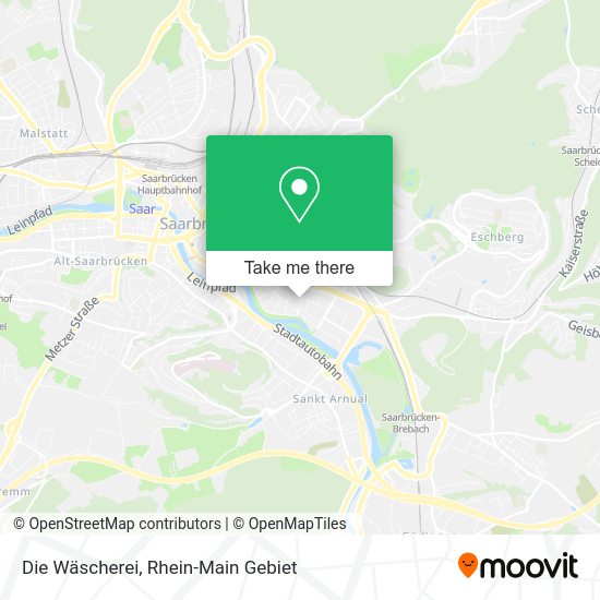 Карта Die Wäscherei
