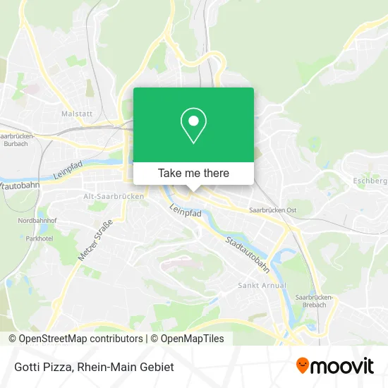 Карта Gotti Pizza