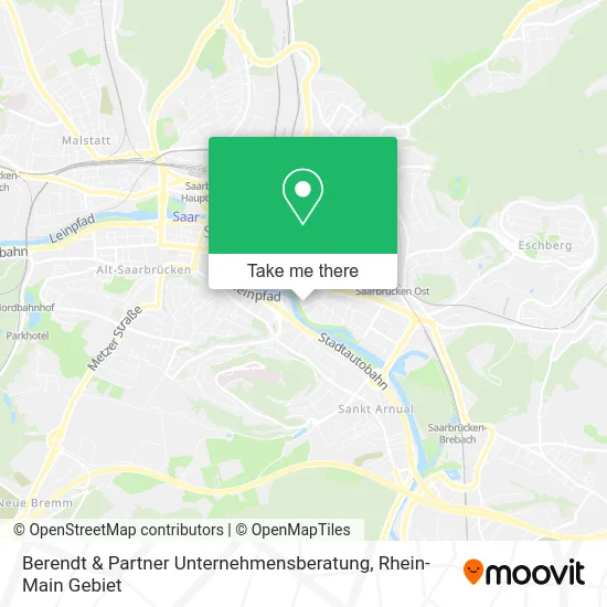 Карта Berendt & Partner Unternehmensberatung