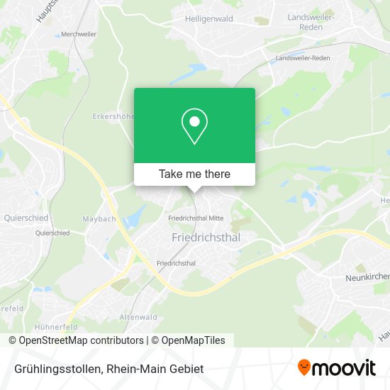 Карта Grühlingsstollen