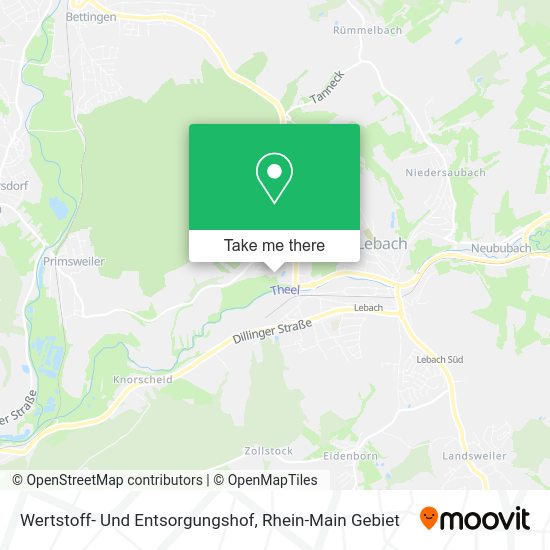 Карта Wertstoff- Und Entsorgungshof