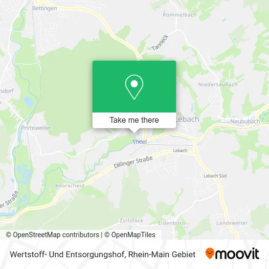 Карта Wertstoff- Und Entsorgungshof