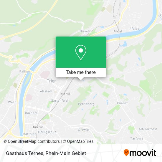 Карта Gasthaus Ternes