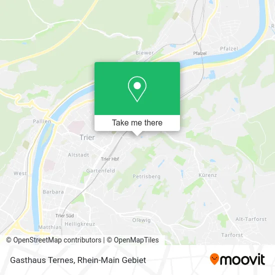 Карта Gasthaus Ternes