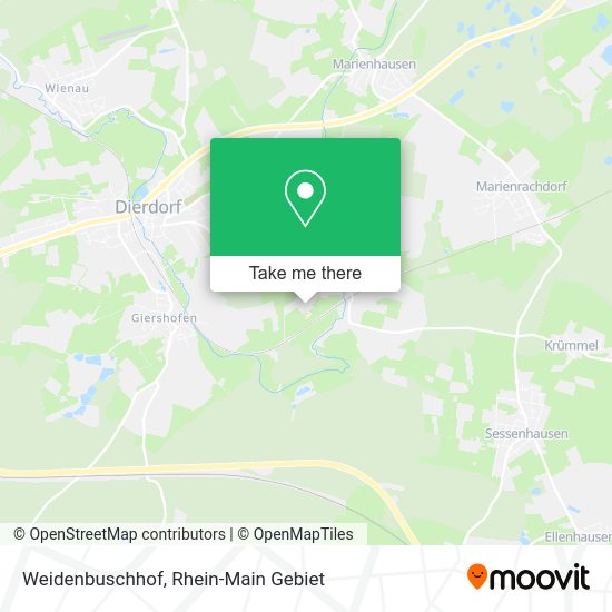 Карта Weidenbuschhof