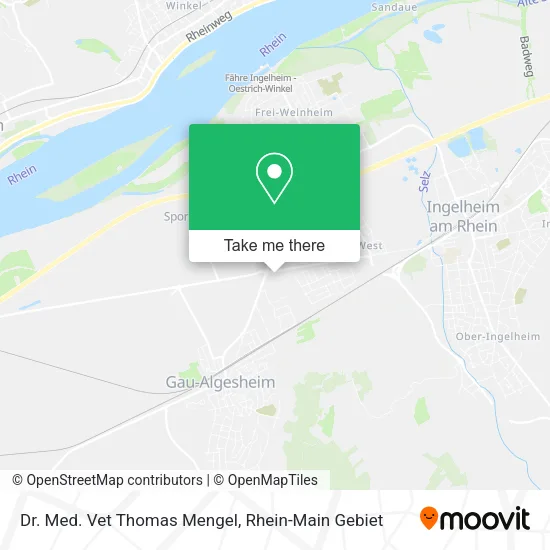 Карта Dr. Med. Vet Thomas Mengel