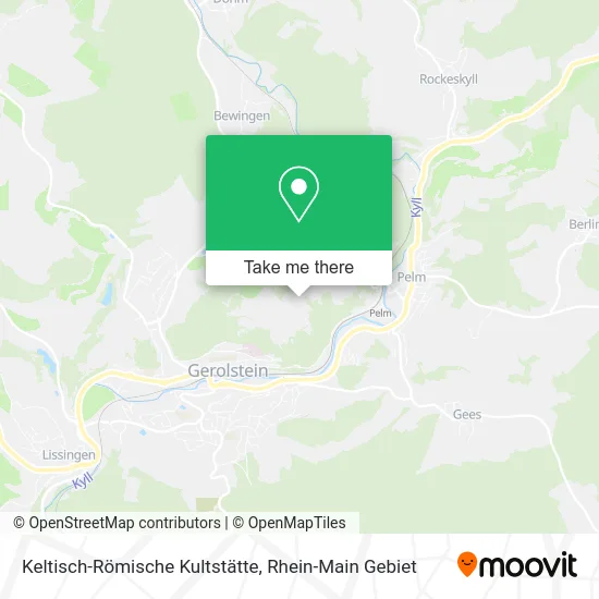 Карта Keltisch-Römische Kultstätte