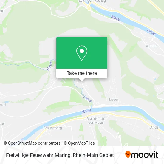 Карта Freiwillige Feuerwehr Maring