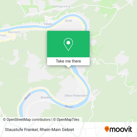 Карта Staustufe Frankel