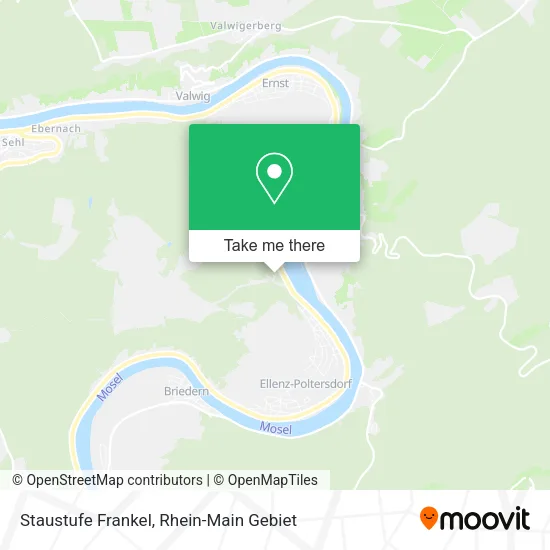 Карта Staustufe Frankel