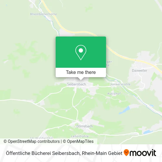 Карта Öffentliche Bücherei Seibersbach