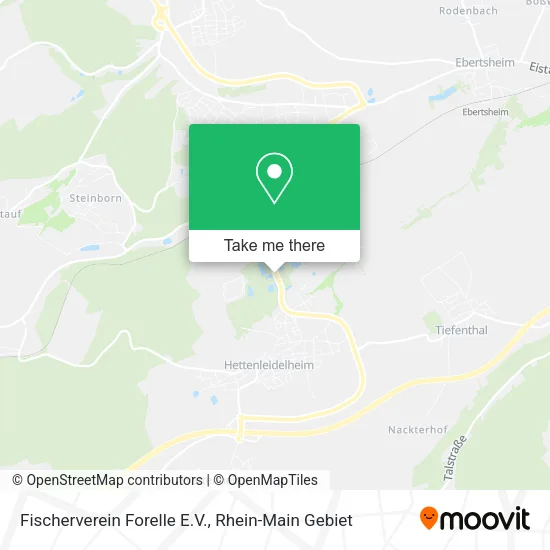 Карта Fischerverein Forelle E.V.