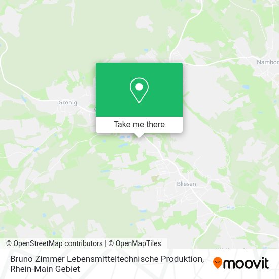 Карта Bruno Zimmer Lebensmitteltechnische Produktion
