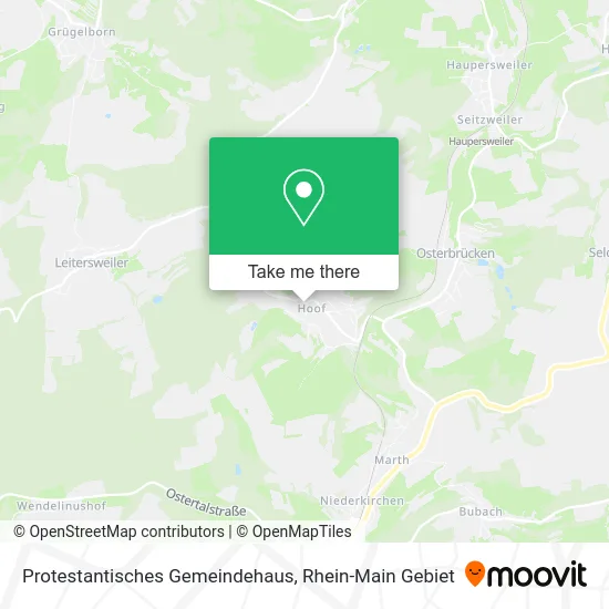 Карта Protestantisches Gemeindehaus