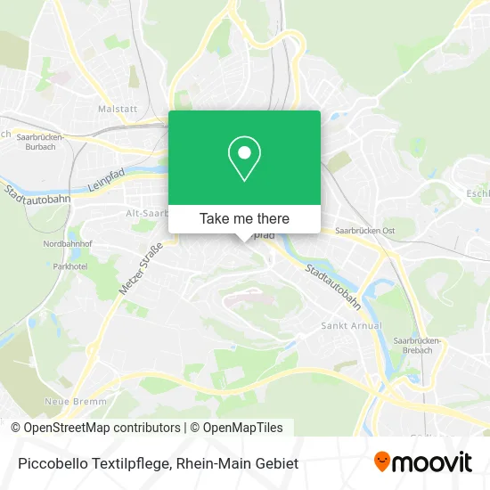 Карта Piccobello Textilpflege