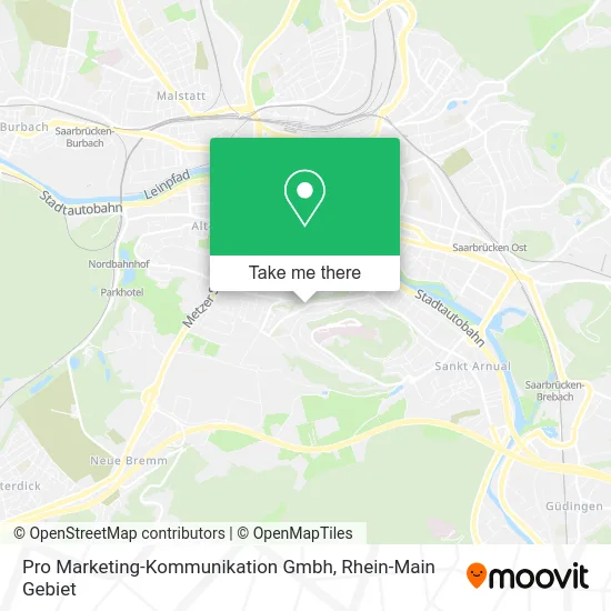 Карта Pro Marketing-Kommunikation Gmbh