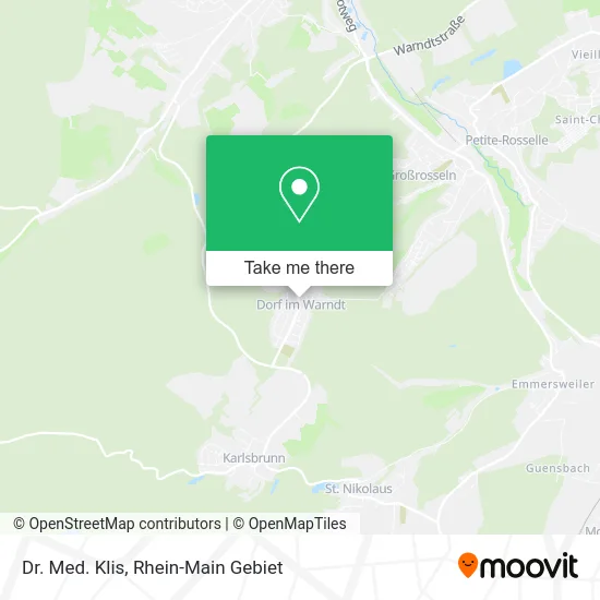 Карта Dr. Med. Klis