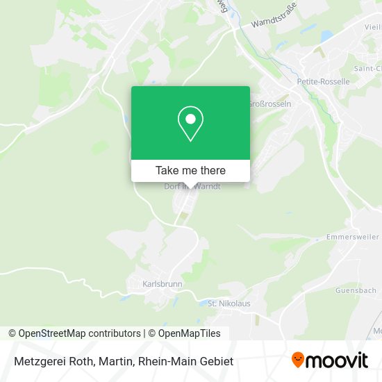 Карта Metzgerei Roth, Martin