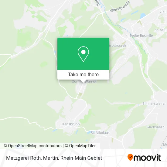 Карта Metzgerei Roth, Martin