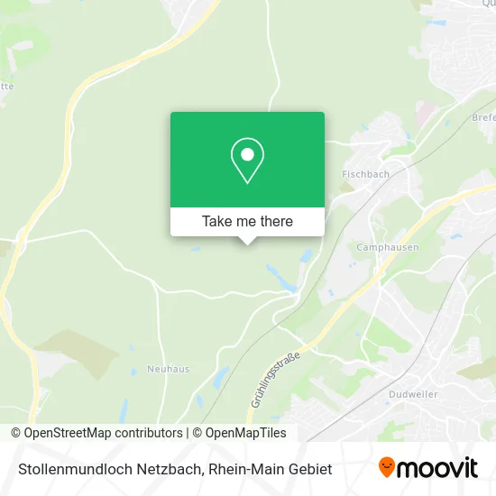 Карта Stollenmundloch Netzbach