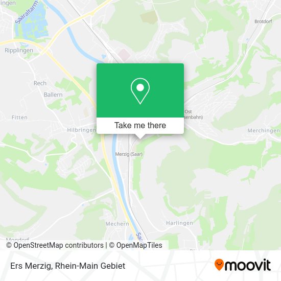 Ers Merzig map
