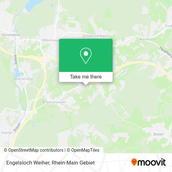 Карта Engelsloch Weiher