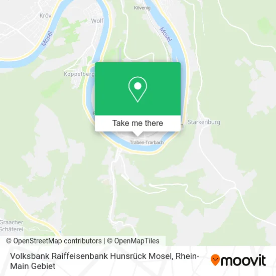 Карта Volksbank Raiffeisenbank Hunsrück Mosel