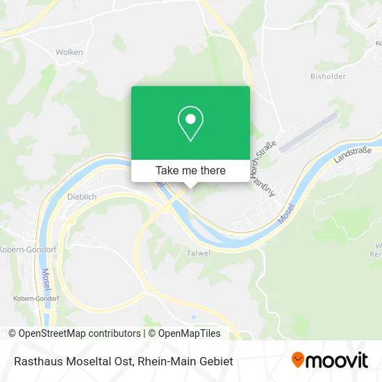 Карта Rasthaus Moseltal Ost